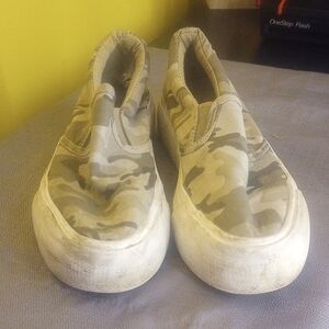 Restricted Camo Slip-on Shoes Size 6.5